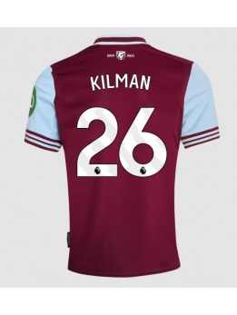 West Ham United Max Kilman #26 Domaci Dres 2024-25 Kratak Rukavima